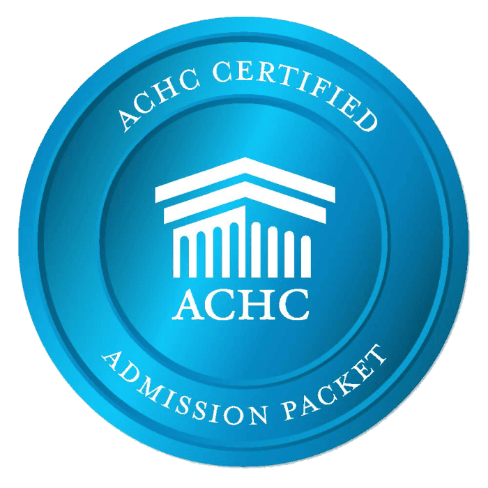 Home Health Admission Packet